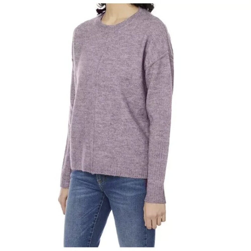 Legendary Outfitters New Knit Long Sleeve Crewneck Purple Pullover Sweater